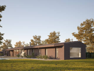 201 — Villa in campagna con piscina, MIDE architetti MIDE architetti Casa rurale