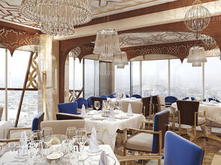 Restaurant interior design in Istanbul, Algedra Interior Design Algedra Interior Design 商業空間