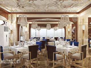 تصميم داخلي لمطعم في اسطنبول, Algedra Interior Design Algedra Interior Design مساحات تجارية