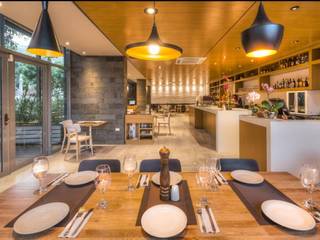 RESTAURANTE TORTELLI / CALI-COLOMBIA, am.ma Arquitectos sas am.ma Arquitectos sas พื้นที่เชิงพาณิชย์