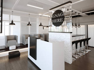 Beauty Salon, Kenchiku 2600 Architectural Design Services Kenchiku 2600 Architectural Design Services Vloeren Stenen