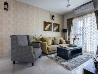 A Lavish home away from home – The Devanahalli Project, IBR Designs IBR Designs Modern living room