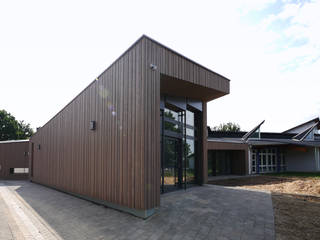 Grundschule | Erweiterung , architekten wendling architekten wendling Commercial spaces Wood Wood effect