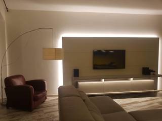 mobile porta tv, dassigino snc dassigino snc Modern Living Room