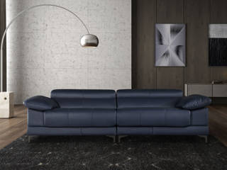 PAUL, SIEXTTA CONCEPT DESIGN SIEXTTA CONCEPT DESIGN Modern living room Leather Grey