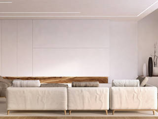 Apulia Project_MG house, Renderizzo.it Renderizzo.it Minimalist dining room Solid Wood Multicolored