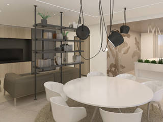 Apulia project_ CL house, Renderizzo.it Renderizzo.it Minimalist dining room Wood Wood effect