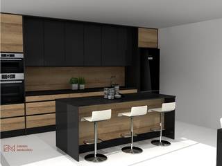 Cozinhas, Enigma Mobiliário Enigma Mobiliário Modern style kitchen