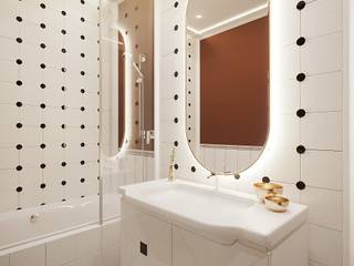 Ванная комната Ар Деко , VD_interior design VD_interior design Modern bathroom Ceramic