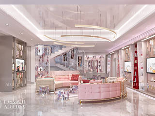 Ladies beauty salon in Dubai, Algedra Interior Design Algedra Interior Design Espaces commerciaux