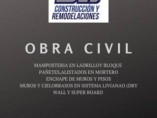 servicios, DH CONSTRUCCIÓN Y REMODELACIONES DH CONSTRUCCIÓN Y REMODELACIONES