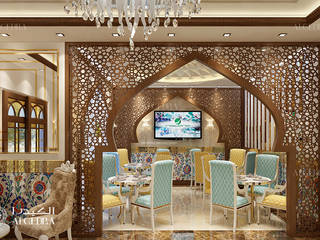 Cafe interior design in Abu Dhabi, Algedra Interior Design Algedra Interior Design Espaços comerciais