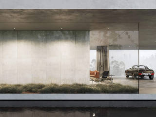 Diseño y Render Casa Francia - Visualización 3D, Render4tomorrow Render4tomorrow Minimalistyczne domy