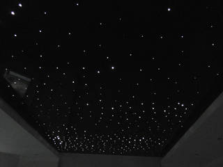 Cielo raso Galaxy cielo estrellado con tecnología de fibra óptica, Di-Mitrio Decor Di-Mitrio Decor Kleines Schlafzimmer Plastik