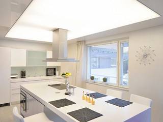 Cielo raso Translúcido - Terminación Retroiluminada - Iluminación Back-light, Di-Mitrio Decor Di-Mitrio Decor Built-in kitchens
