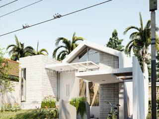 Omah Q-Nanthi - Ibu Novi - Bantul, Yogyakarta, Rancang Reka Ruang Rancang Reka Ruang Single family home Concrete