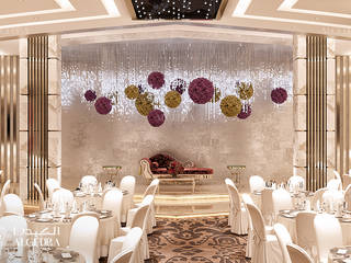 Luxury hotel ballroom design in Oman, Algedra Interior Design Algedra Interior Design Espaços comerciais