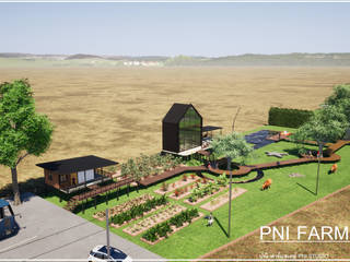 Farmstay ฟาร์มสเตย์, รับเขียนแบบบ้าน&ออกแบบบ้าน รับเขียนแบบบ้าน&ออกแบบบ้าน Rumah Gaya Country