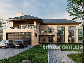 Индивидуальный проект особняка с бассейном, TMV Homes TMV Homes