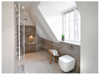 Familienvilla München, Heerwagen Design Consulting Heerwagen Design Consulting Modern bathroom