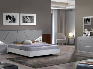 Quarto de casal Veneza, Bherna Moveis Bherna Moveis Modern style bedroom MDF