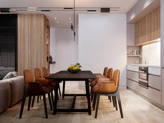 AMBER, do.diz studio do.diz studio Small kitchens