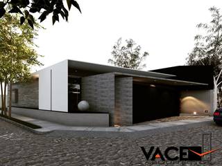 Casa 33, Vace Arquitectos sa de cv Vace Arquitectos sa de cv Casas modernas Betão