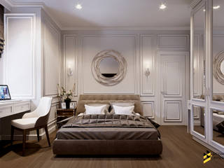 Amber Tiwanon, Bcon Interior Bcon Interior Dormitorios de estilo clásico