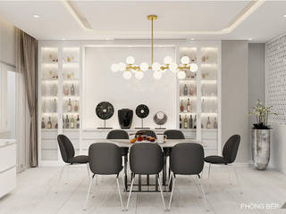 Thiết kế nội thất biệt thự Melosa, Công ty trang trí nội thất RIM Decor Công ty trang trí nội thất RIM Decor Modern style kitchen