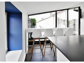 Büro mit Aussicht, Heerwagen Design Consulting Heerwagen Design Consulting Modern dining room