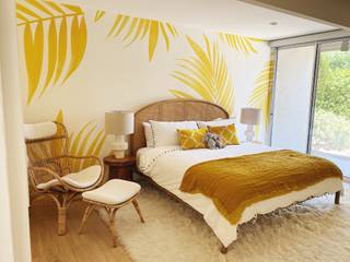 MARROW MIRAGE, Bells + Whistles, INC Bells + Whistles, INC Tropical style bedroom