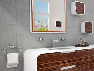 Colecciones de Baño, HELVEX SA DE CV HELVEX SA DE CV Minimalist style bathroom Fittings