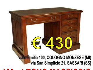 Mobili in legno Massello a Sassari (PREZZI), Torellini Arredamenti Torellini Arredamenti コロニアルデザインの リビング
