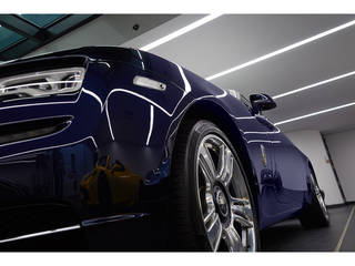 Hacel lighting @ Tom Hartley luxury car showroom, Matthew Ling Photography Matthew Ling Photography Bedrijfsruimten