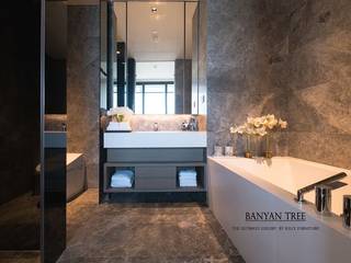 Banyan Tree Residence Riverside, บริษัท โกลบอล สปริง จำกัด บริษัท โกลบอล สปริง จำกัด Bathroom