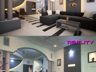 Best Architects In Plakkad kerala, Monnaie Interiors Pvt Ltd Monnaie Interiors Pvt Ltd モダンデザインの リビング 木 木目調