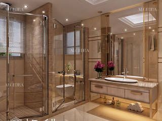 Modern bathroom designs in Abu Dhabi, Algedra Interior Design Algedra Interior Design Modern Bathroom