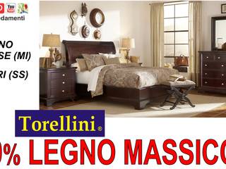 Mobili in Legno Massello a OLBIA e ARZACHENA, Torellini Arredamenti Torellini Arredamenti Classic style bedroom