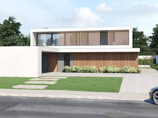 3D Render | Exteriores, DUO Interactive DUO Interactive Casas modernas: Ideas, imágenes y decoración