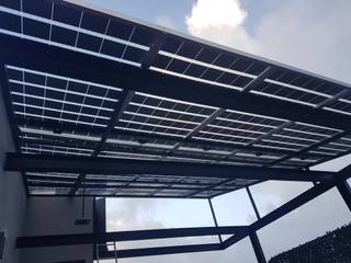 Paneles solares semi transparentes, Vumen mx Vumen mx 지붕