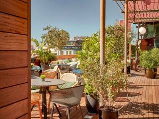 Exterpark Magnet Cumaru Sir Victor Hotel Barcellona, Exterpark Exterpark Commercial spaces Solid Wood