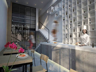 Restaurante en Playa del Carmen, Arquitectos M253 Arquitectos M253 Commercial spaces