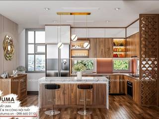 Tủ bếp Nattifi, Nội Thất UMA Nội Thất UMA Modern Kitchen Engineered Wood Transparent