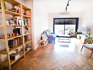 Reforma de un departamento, Ba75 Atelier de Arquitectura Ba75 Atelier de Arquitectura Living room