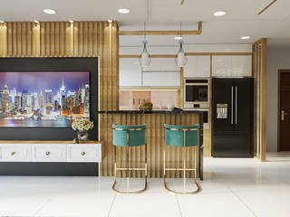 Thiết kế nội thất căn hộ chị Kelly tại Riverpark Premier, ANPHU CONS ANPHU CONS