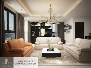 Thiết kế nội thất căn hộ anh Sơn - Kingston Phú Nhuận, ANPHU CONS ANPHU CONS