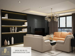 Thiết kế nội thất căn hộ anh Sơn - Kingston Phú Nhuận, AN PHÚ DESIGN & BUILD AN PHÚ DESIGN & BUILD