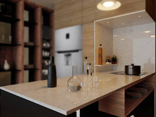 Anaxágoras 123, Arquitectos M253 Arquitectos M253 Small kitchens