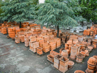 SPLENDIDI VASI PER IL VOSTRO GIARDINO, Tonazzo Srl Tonazzo Srl Garden Plant pots & vases Orange