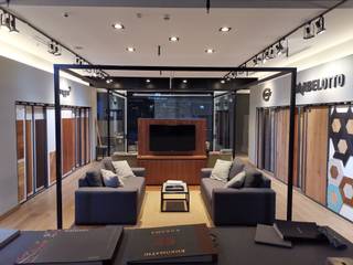 Showroom Pisos Creativos Goldsmith, Fobos Lighting Studio Fobos Lighting Studio Коммерческие помещения